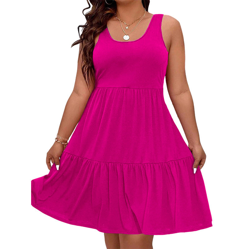 📢📢40% OFF !! ⏰Women's Sleeveless Knee-Length Dress