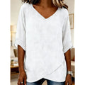 Women's Breathable Casual V-Neck Top