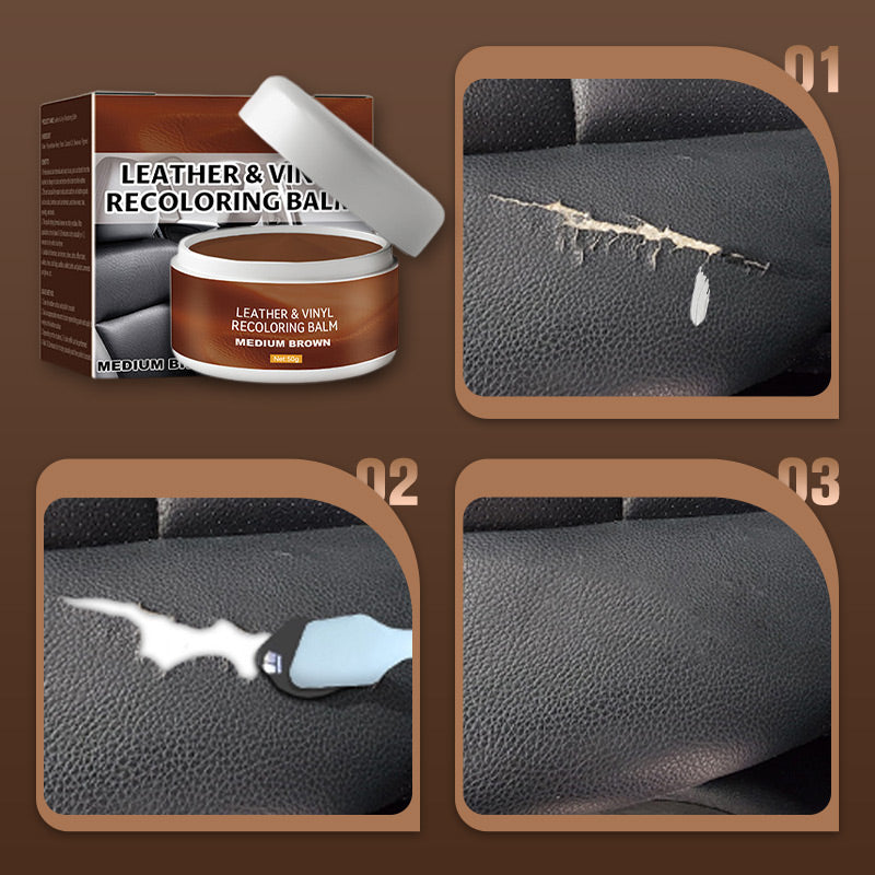 🥳2026 HOT SALE🥳💞50K+ SOLD!🛋️✨ 50% OFF! Leather Repair Paste – Fills scratches & scuffs. restores texture. Available in multiple colours. Save your favourite sofa! 💺🛡️