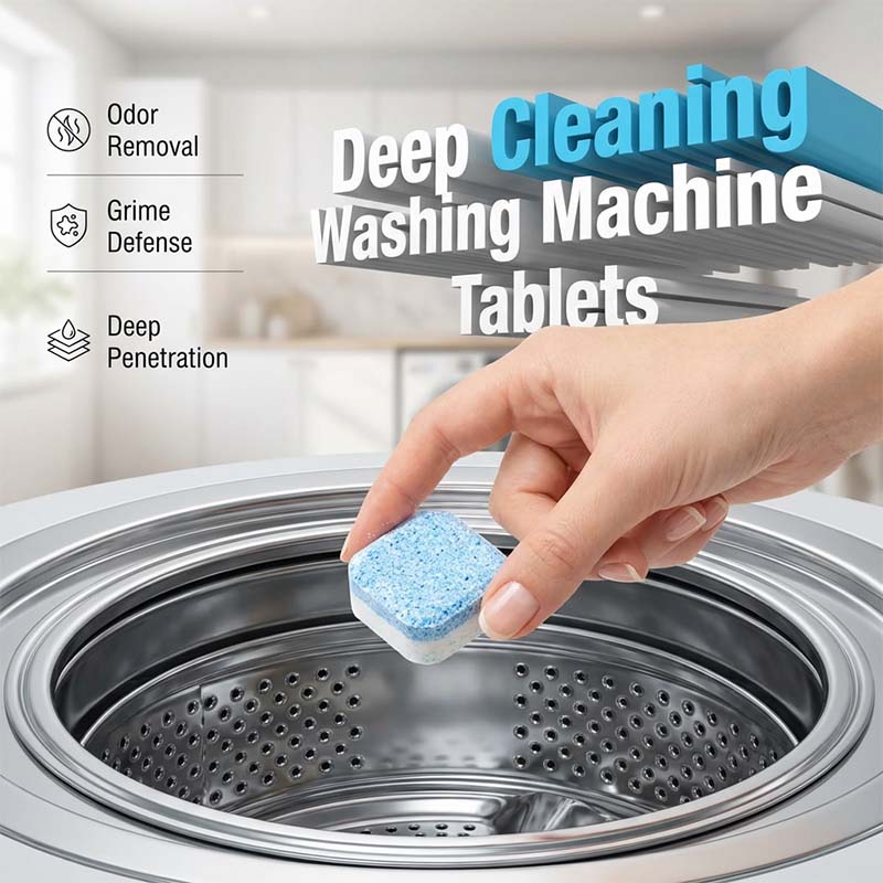 💪🦠Heavy Duty Descaling Tablets – Removes Limescale. Grime & Mold 🚫🧱