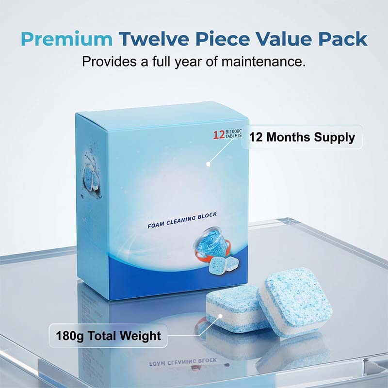 💪🦠Heavy Duty Descaling Tablets – Removes Limescale. Grime & Mold 🚫🧱