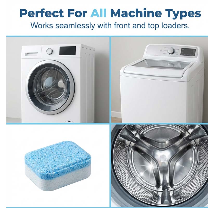 💪🦠Heavy Duty Descaling Tablets – Removes Limescale. Grime & Mold 🚫🧱