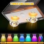Solar Outdoor Wall Light – 3 Color & Rainbow