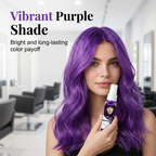 🥳2026 HOT SALE🥳💞50K+ SOLD!💨🌈 50% OFF! Temporary Hair Color Spray – Instant purple highlights. washable & gentle. No residue. no damage. Try a new look today! 🌟💜