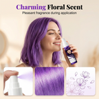 🥳2026 HOT SALE🥳💞50K+ SOLD!💨🌈 50% OFF! Temporary Hair Color Spray – Instant purple highlights. washable & gentle. No residue. no damage. Try a new look today! 🌟💜
