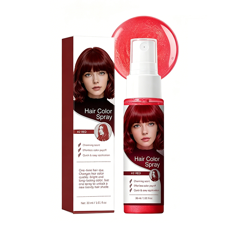 🥳2026 HOT SALE🥳💞50K+ SOLD!💨🌈 50% OFF! Temporary Hair Color Spray – Instant purple highlights. washable & gentle. No residue. no damage. Try a new look today! 🌟💜